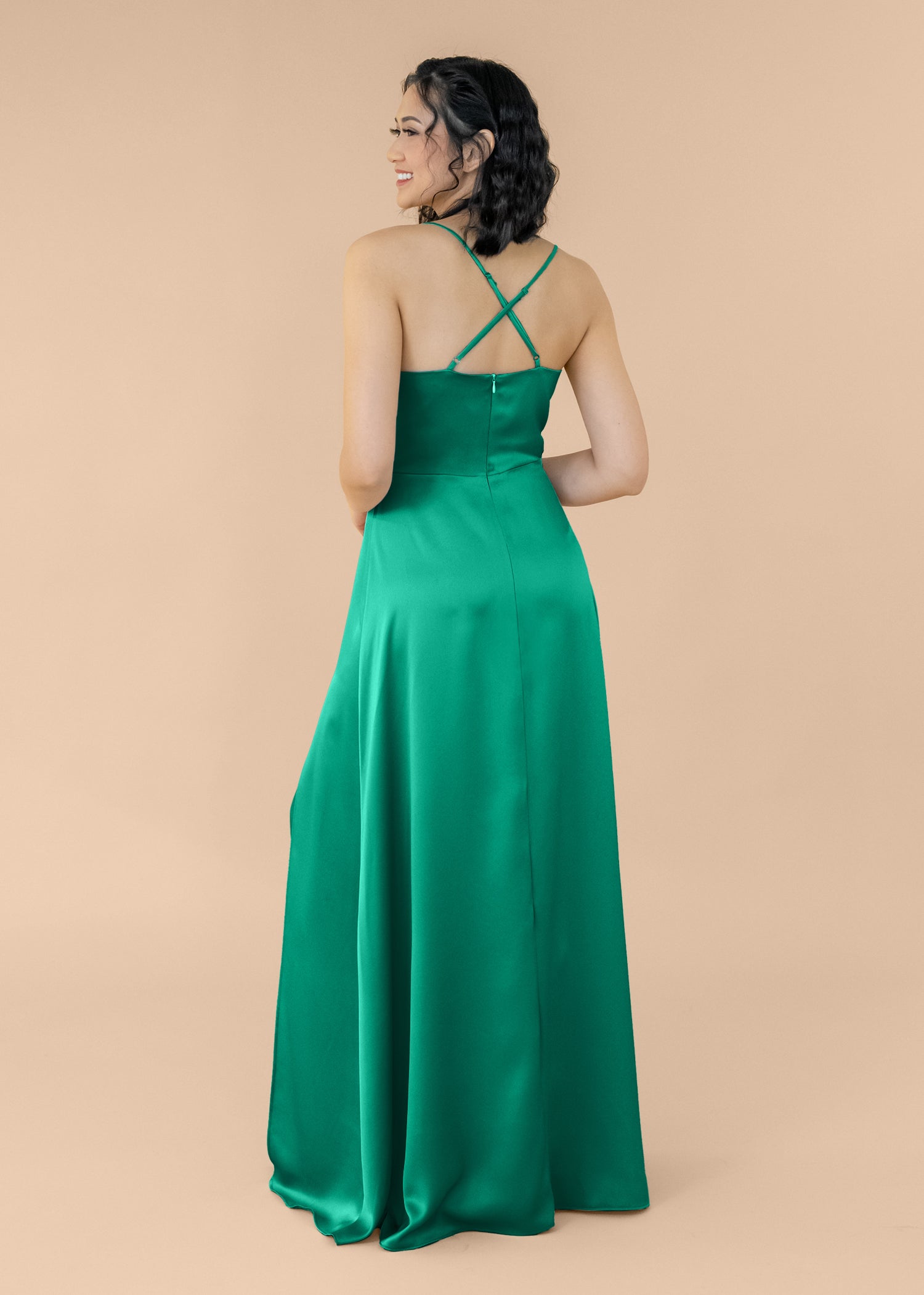 Cowl-Aline-Satin-Emerald