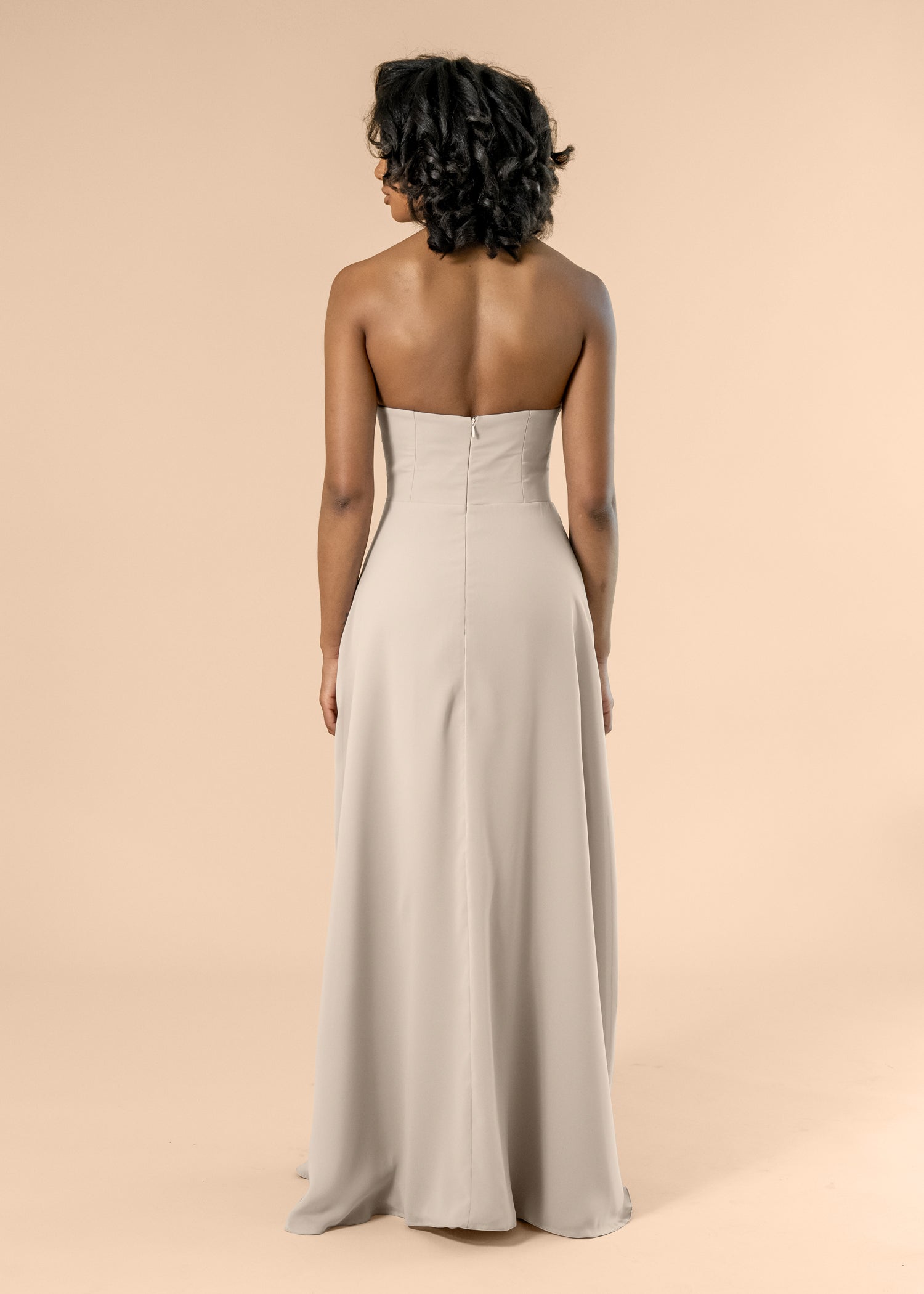 Strapless-Aline-Chiffon-Champagne