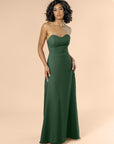 Strapless-Aline-Chiffon-ForestGreen