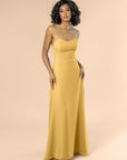 Strapless-Aline-Chiffon-Gold