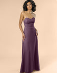 Strapless-Aline-Chiffon-Mahogany