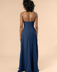 Strapless-Aline-Chiffon-Navy