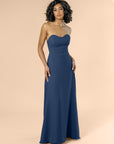 Strapless-Aline-Chiffon-Navy