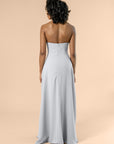 Strapless-Aline-Chiffon-Silver