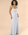 Strapless-Aline-Chiffon-Silver