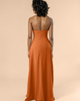 Strapless-Aline-Chiffon-Terracotta